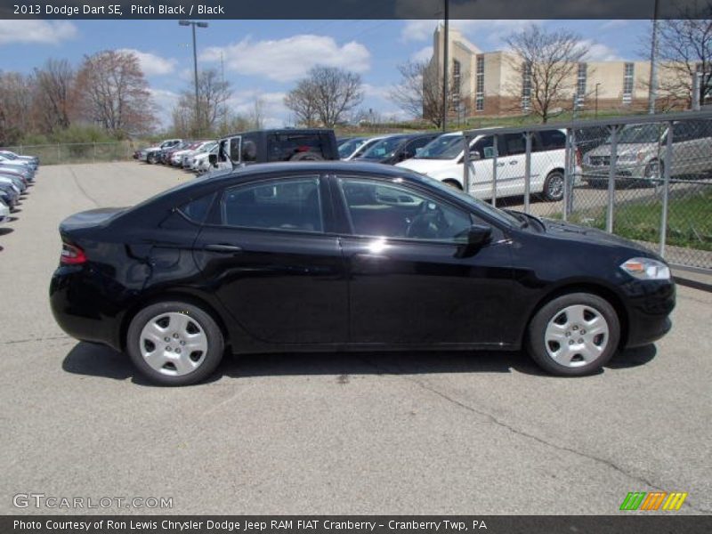 Pitch Black / Black 2013 Dodge Dart SE