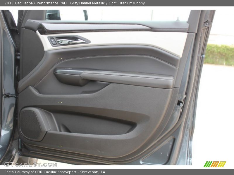 Gray Flannel Metallic / Light Titanium/Ebony 2013 Cadillac SRX Performance FWD