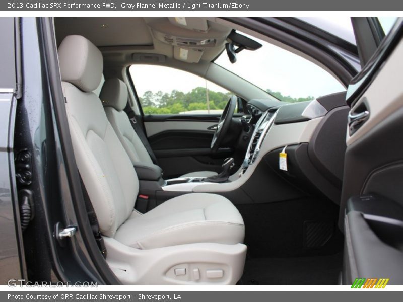  2013 SRX Performance FWD Light Titanium/Ebony Interior