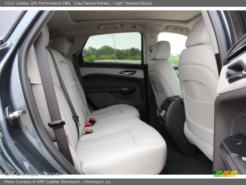 Rear Seat of 2013 SRX Performance FWD