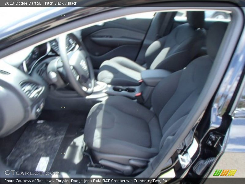 Pitch Black / Black 2013 Dodge Dart SE