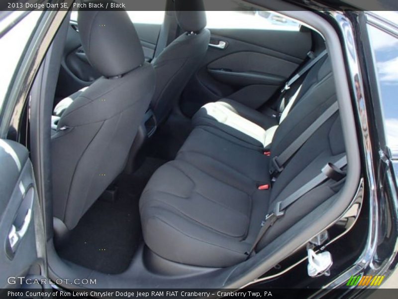 Pitch Black / Black 2013 Dodge Dart SE