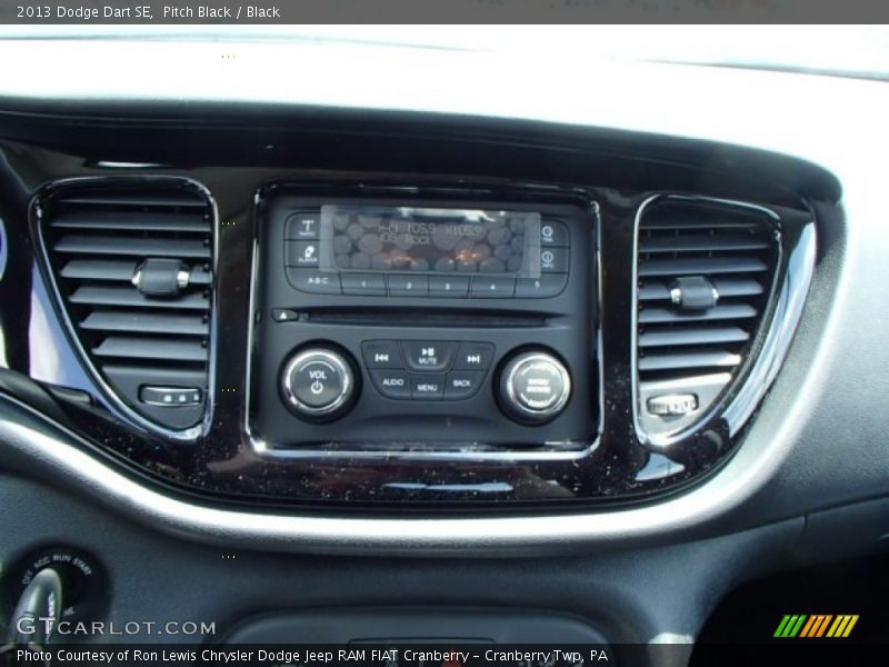 Pitch Black / Black 2013 Dodge Dart SE