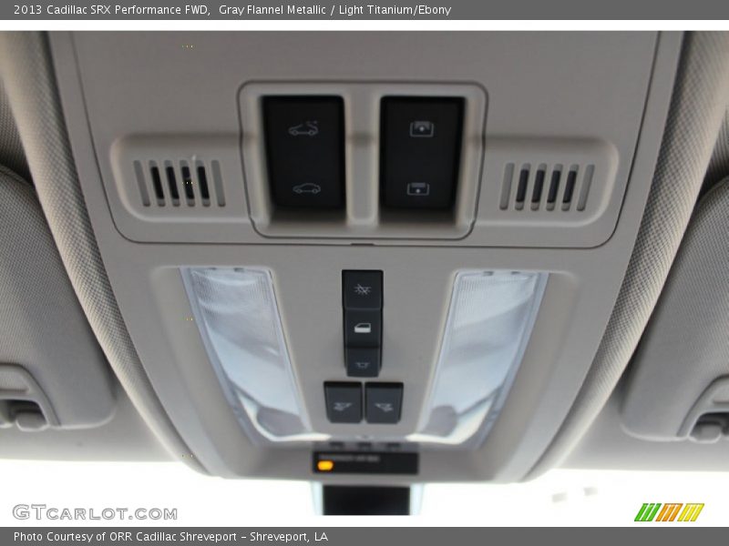 Gray Flannel Metallic / Light Titanium/Ebony 2013 Cadillac SRX Performance FWD