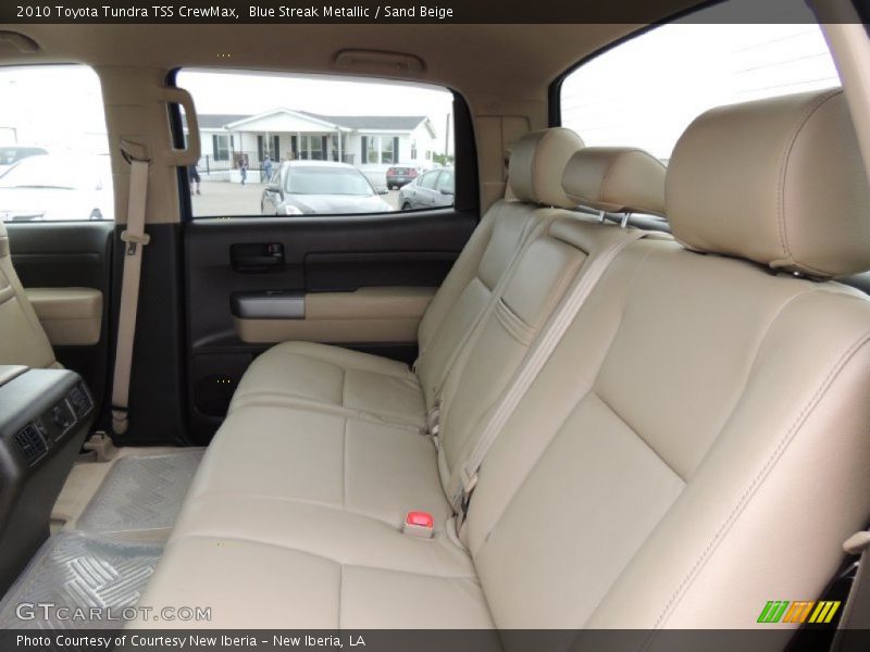 Rear Seat of 2010 Tundra TSS CrewMax