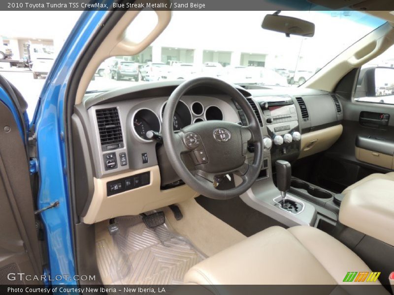  2010 Tundra TSS CrewMax Sand Beige Interior