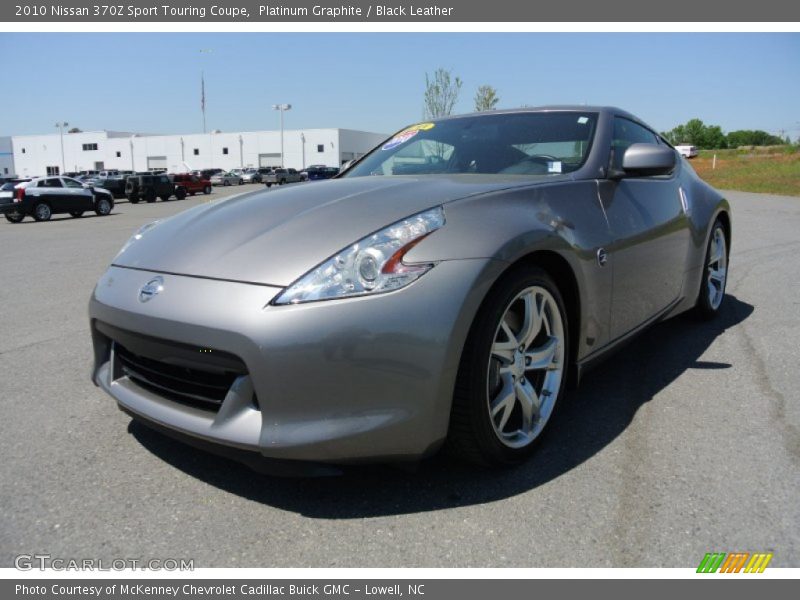 Platinum Graphite / Black Leather 2010 Nissan 370Z Sport Touring Coupe