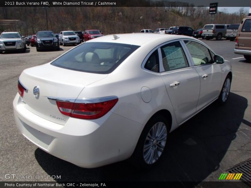 White Diamond Tricoat / Cashmere 2013 Buick Verano FWD