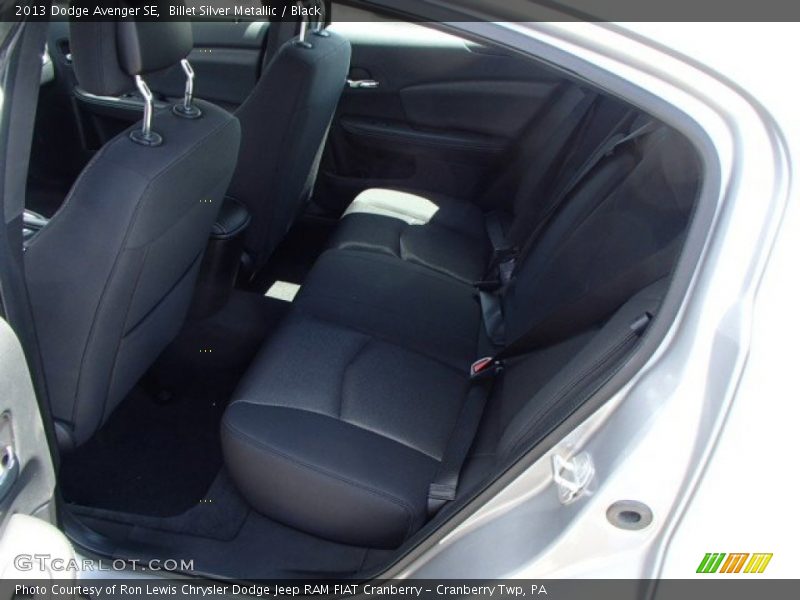 Billet Silver Metallic / Black 2013 Dodge Avenger SE