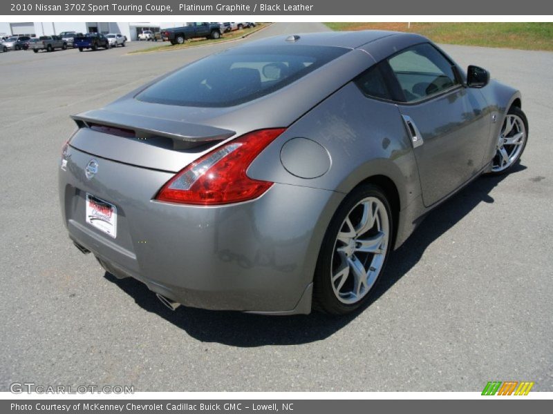 Platinum Graphite / Black Leather 2010 Nissan 370Z Sport Touring Coupe