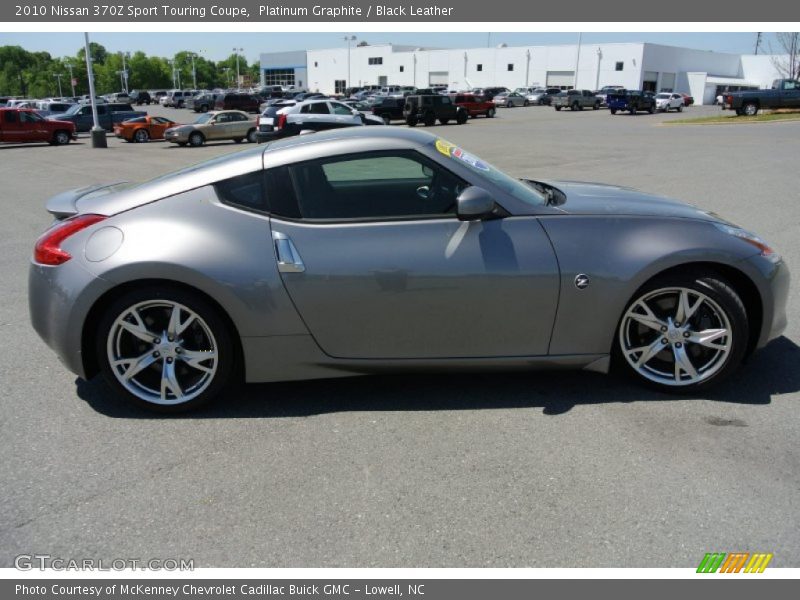 Platinum Graphite / Black Leather 2010 Nissan 370Z Sport Touring Coupe
