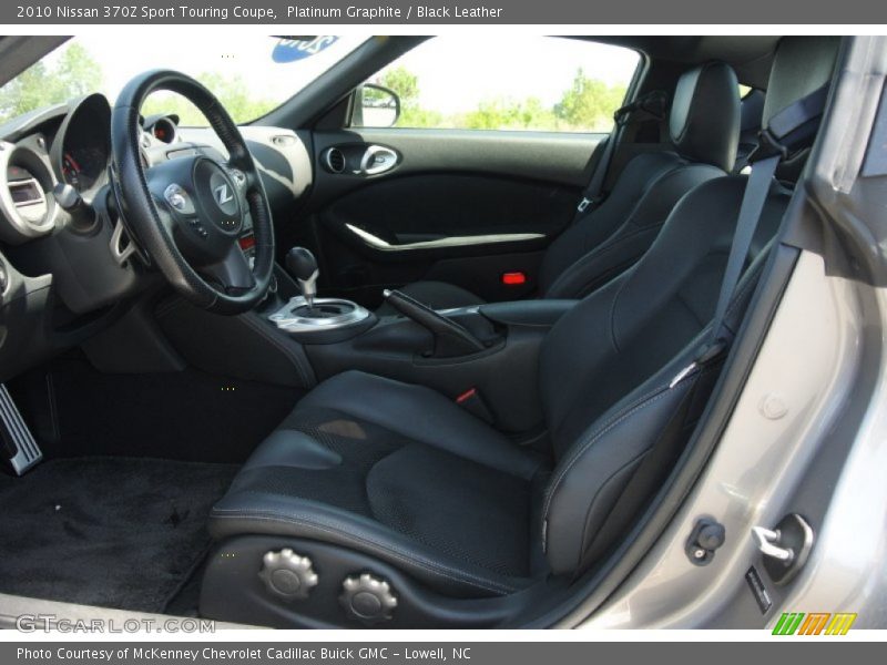  2010 370Z Sport Touring Coupe Black Leather Interior