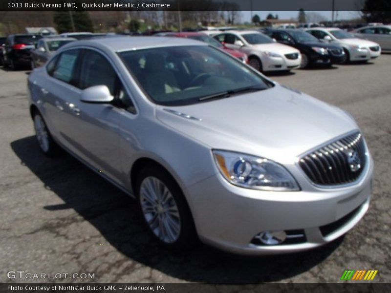 Quicksilver Metallic / Cashmere 2013 Buick Verano FWD