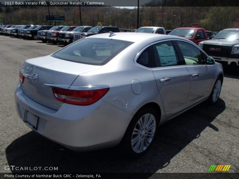 Quicksilver Metallic / Cashmere 2013 Buick Verano FWD