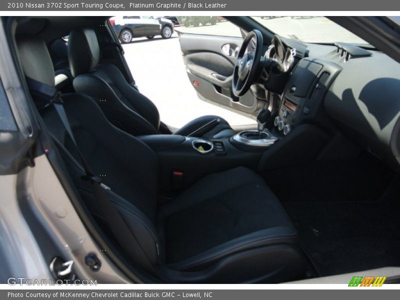 Platinum Graphite / Black Leather 2010 Nissan 370Z Sport Touring Coupe