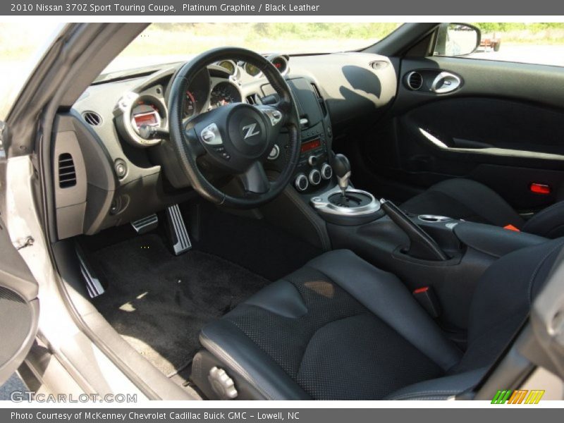  2010 370Z Sport Touring Coupe Black Leather Interior