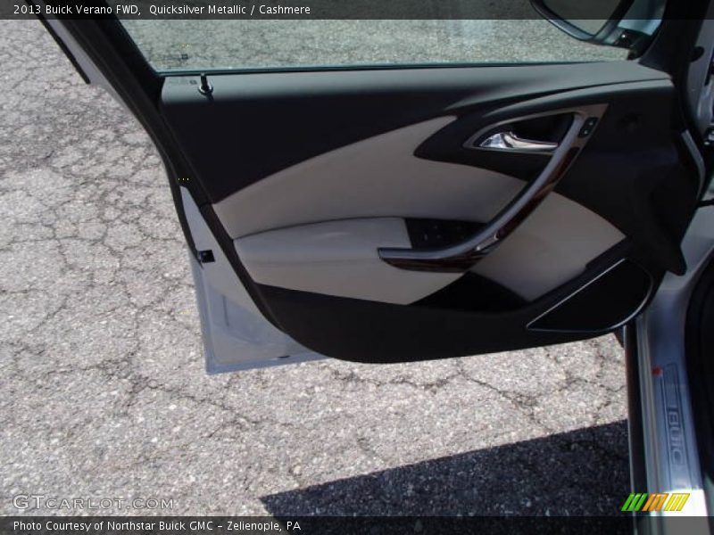 Quicksilver Metallic / Cashmere 2013 Buick Verano FWD
