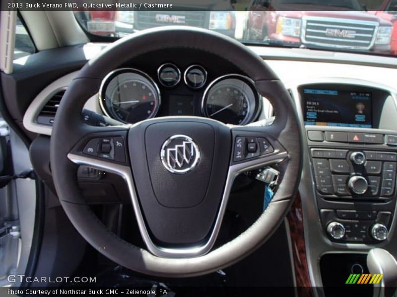 Quicksilver Metallic / Cashmere 2013 Buick Verano FWD