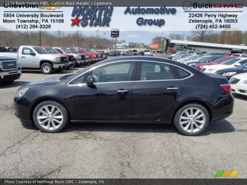 Carbon Black Metallic / Cashmere 2013 Buick Verano FWD