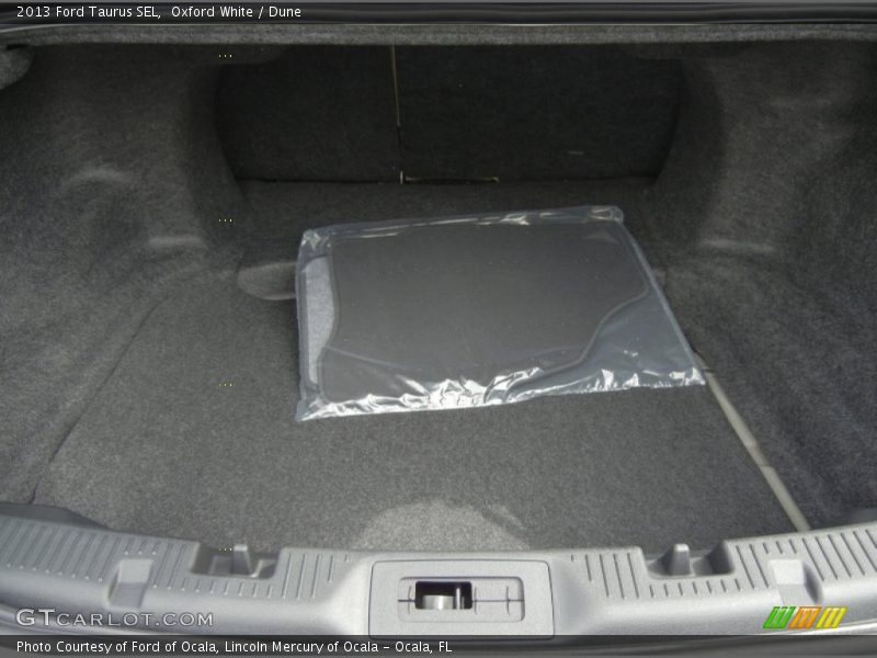 Oxford White / Dune 2013 Ford Taurus SEL
