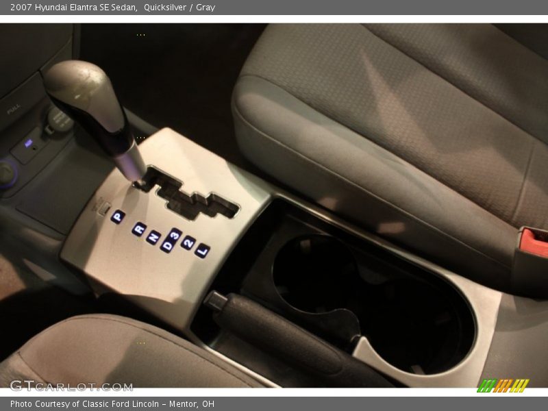 Quicksilver / Gray 2007 Hyundai Elantra SE Sedan