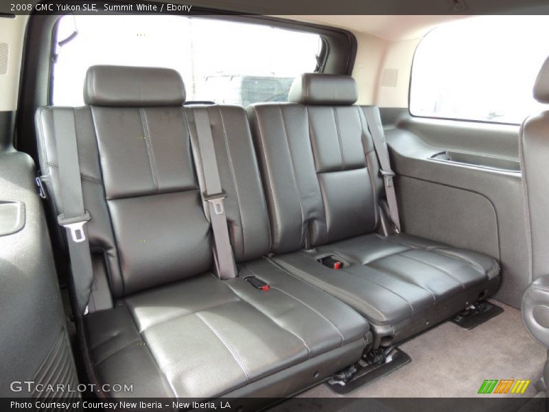 Rear Seat of 2008 Yukon SLE