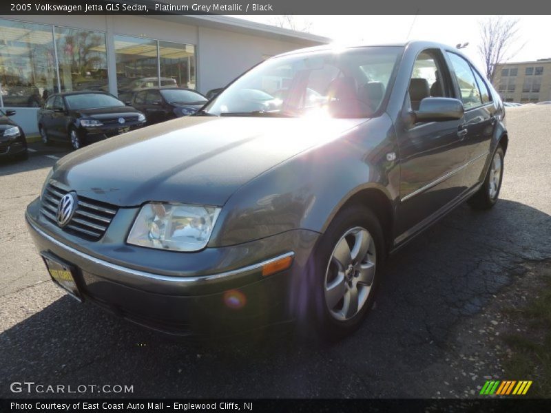 Platinum Grey Metallic / Black 2005 Volkswagen Jetta GLS Sedan