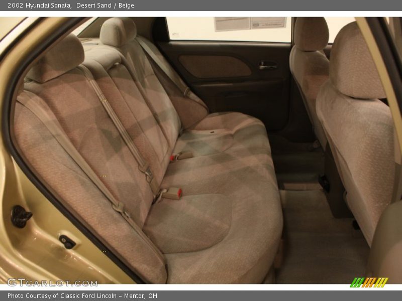 Desert Sand / Beige 2002 Hyundai Sonata