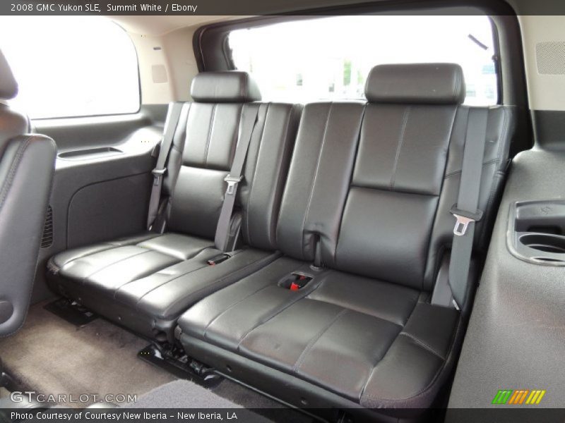 Rear Seat of 2008 Yukon SLE