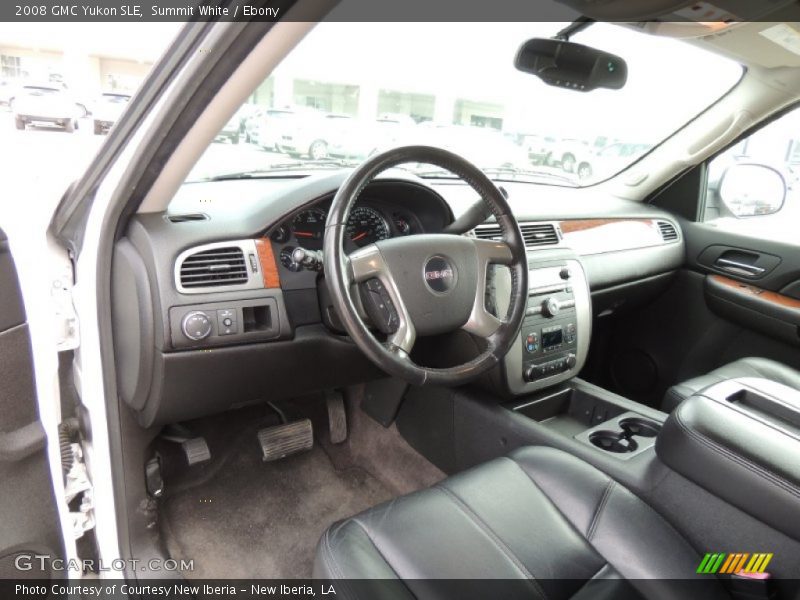 Ebony Interior - 2008 Yukon SLE 
