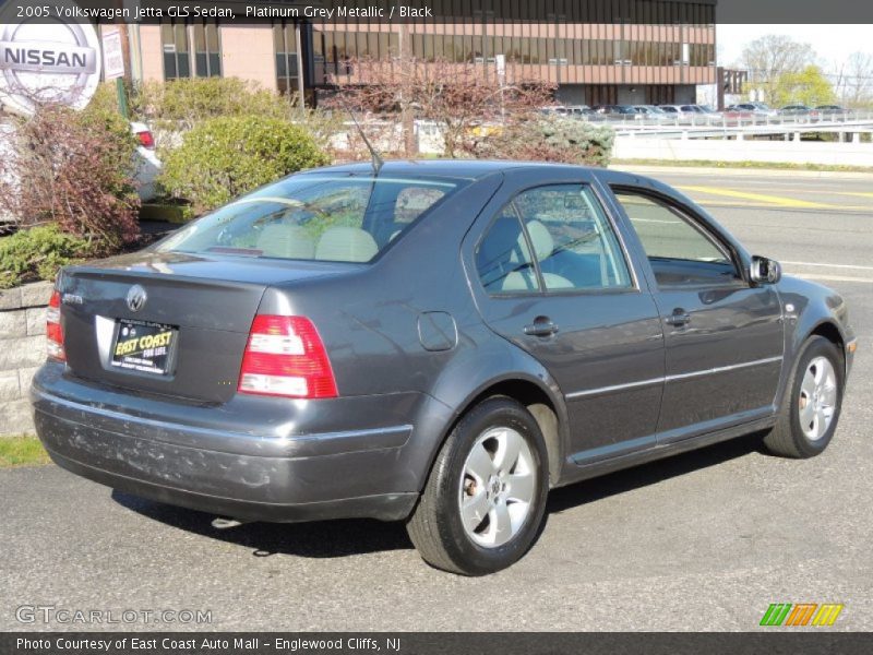 Platinum Grey Metallic / Black 2005 Volkswagen Jetta GLS Sedan