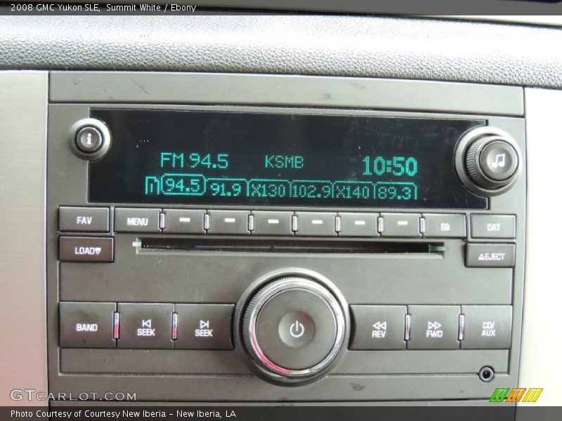 Audio System of 2008 Yukon SLE