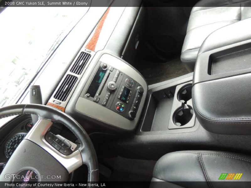 Summit White / Ebony 2008 GMC Yukon SLE