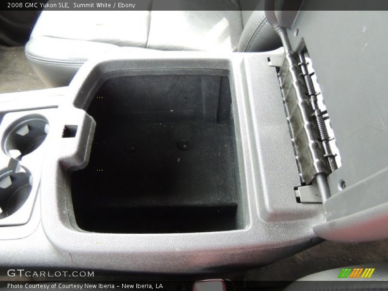Summit White / Ebony 2008 GMC Yukon SLE