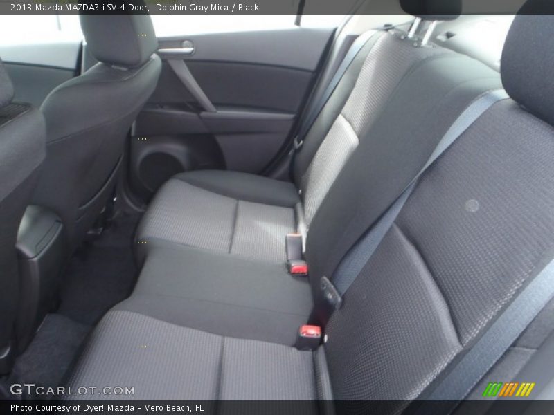Dolphin Gray Mica / Black 2013 Mazda MAZDA3 i SV 4 Door
