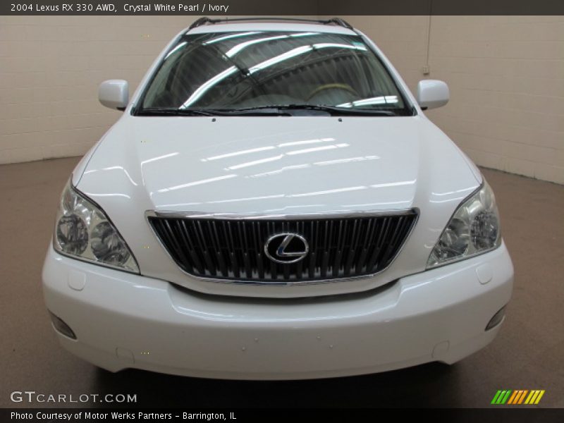 Crystal White Pearl / Ivory 2004 Lexus RX 330 AWD