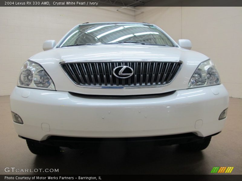 Crystal White Pearl / Ivory 2004 Lexus RX 330 AWD