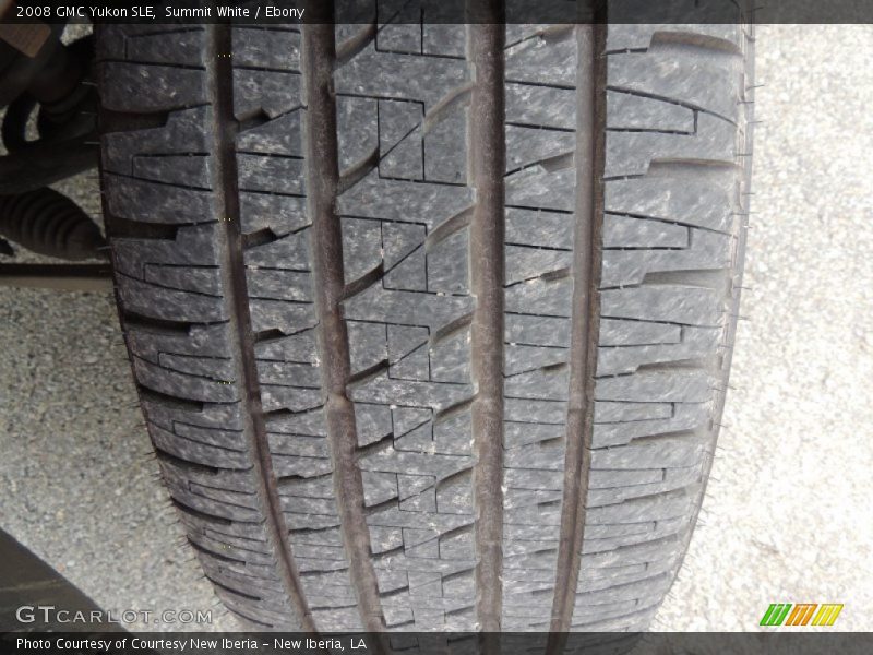 Summit White / Ebony 2008 GMC Yukon SLE