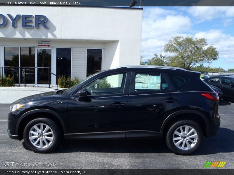 Black Mica / Black 2013 Mazda CX-5 Sport