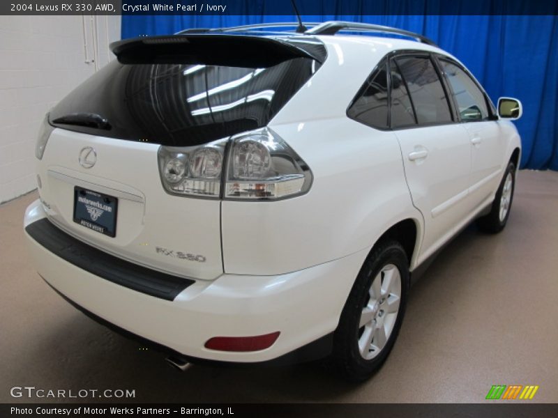 Crystal White Pearl / Ivory 2004 Lexus RX 330 AWD
