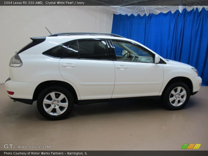 Crystal White Pearl / Ivory 2004 Lexus RX 330 AWD