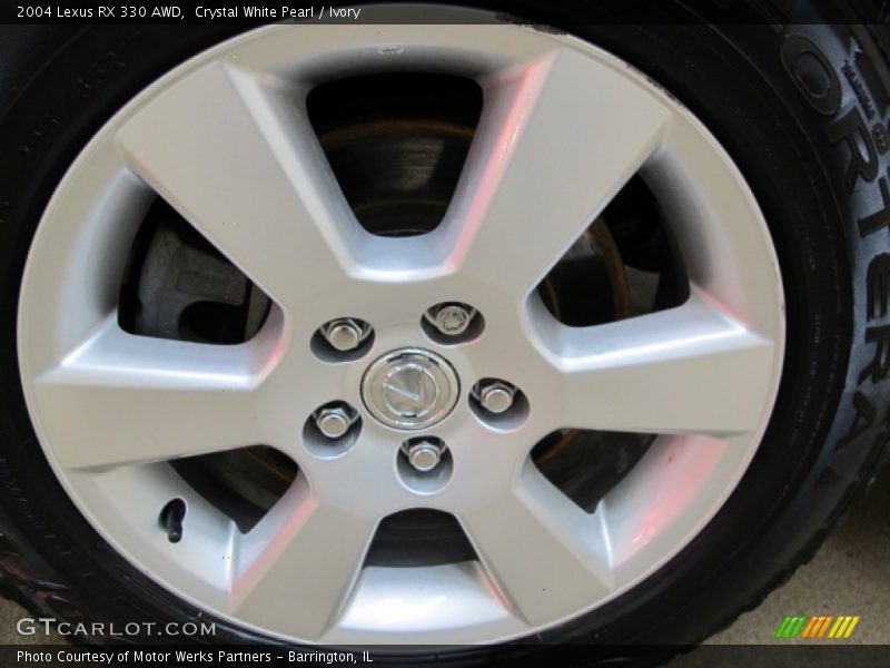 Crystal White Pearl / Ivory 2004 Lexus RX 330 AWD