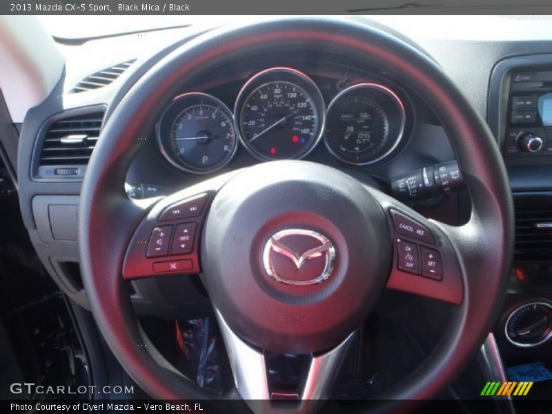 Black Mica / Black 2013 Mazda CX-5 Sport