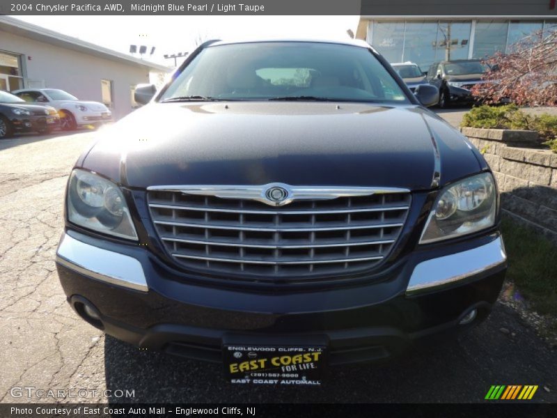 Midnight Blue Pearl / Light Taupe 2004 Chrysler Pacifica AWD