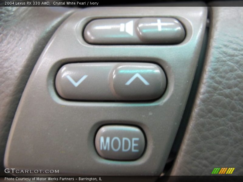 Crystal White Pearl / Ivory 2004 Lexus RX 330 AWD