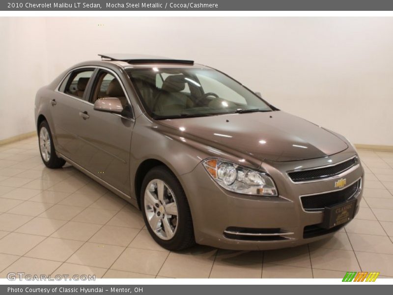 Mocha Steel Metallic / Cocoa/Cashmere 2010 Chevrolet Malibu LT Sedan