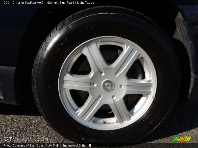 Midnight Blue Pearl / Light Taupe 2004 Chrysler Pacifica AWD