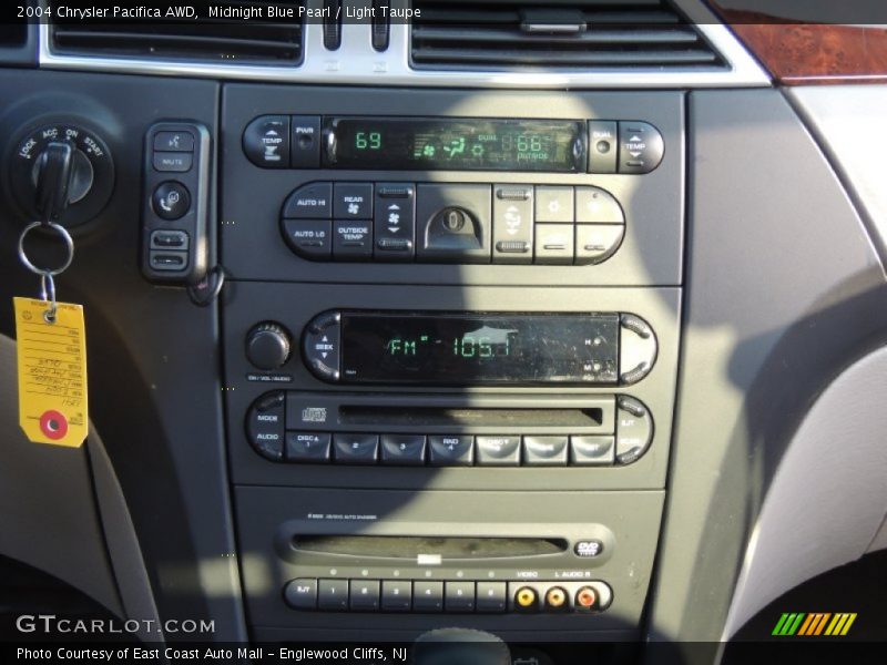 Midnight Blue Pearl / Light Taupe 2004 Chrysler Pacifica AWD