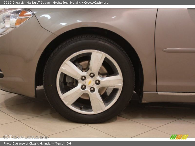 Mocha Steel Metallic / Cocoa/Cashmere 2010 Chevrolet Malibu LT Sedan