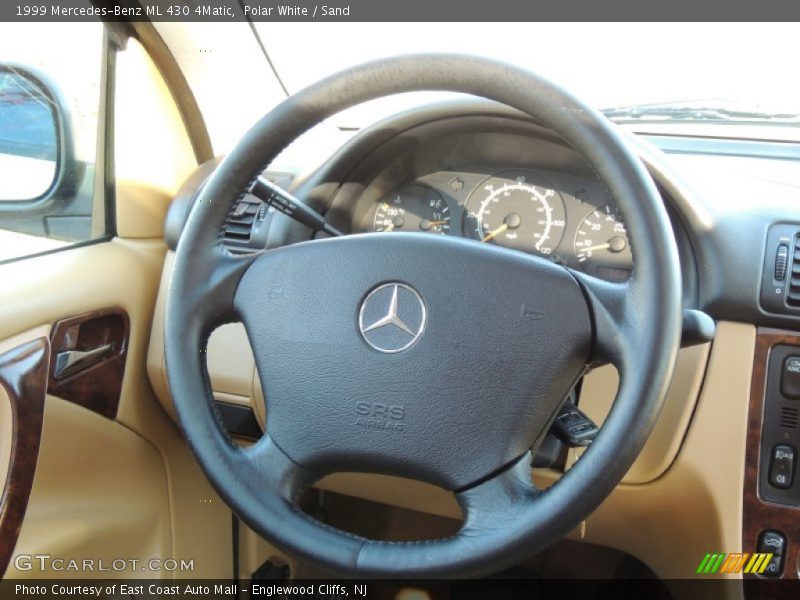 Polar White / Sand 1999 Mercedes-Benz ML 430 4Matic
